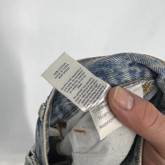 PACSUN high rise bootcut jeans size 25 light wash - Picture 11 of 14